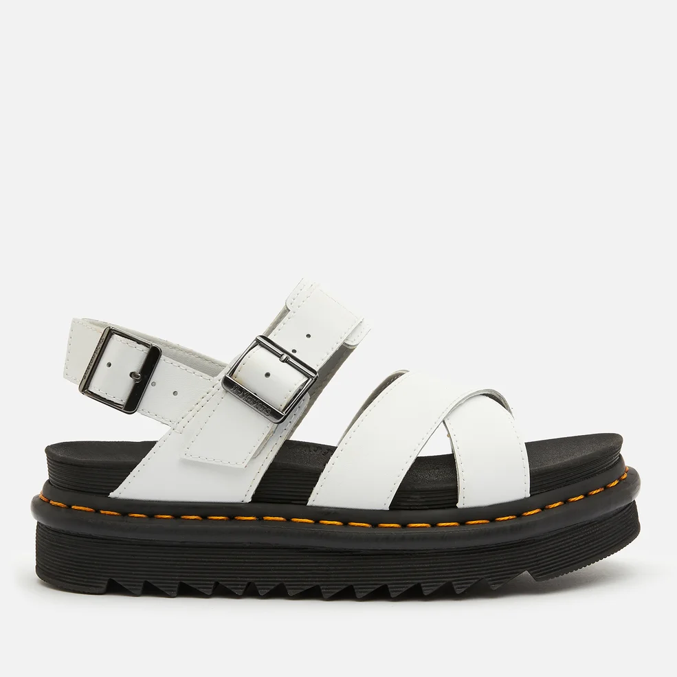 Dr. Martens Women's Voss Ii Leather Sandals - White Image 1