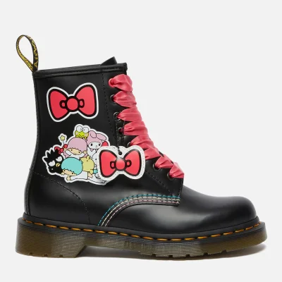 Dr. Martens X Hello Kitty Women's 1460 Leather Boots - Black