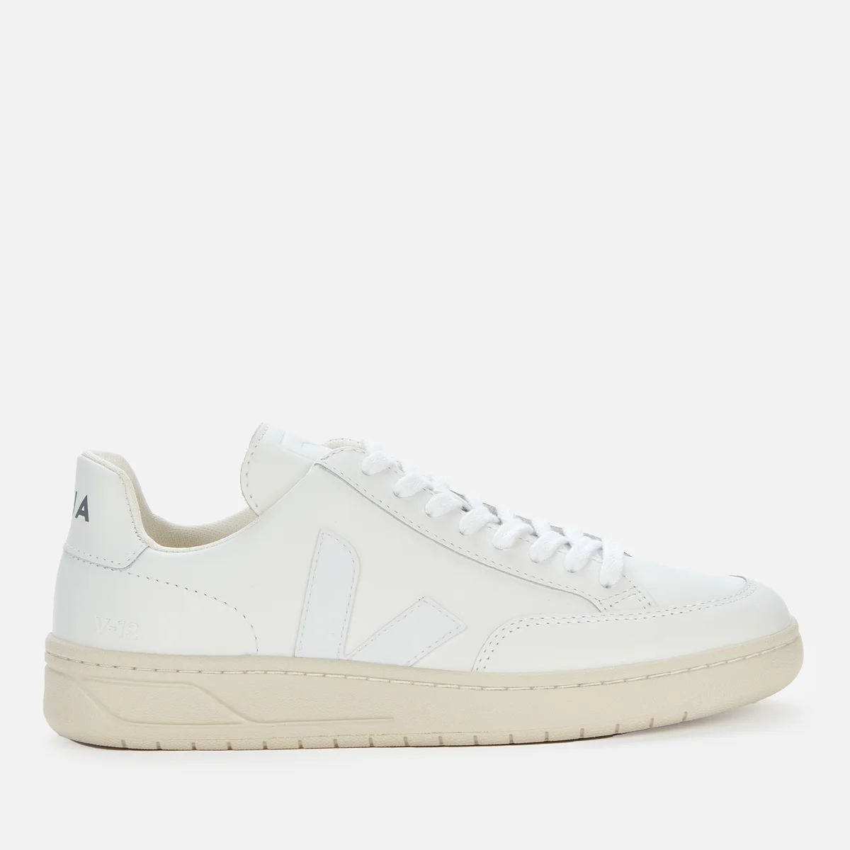 Veja Women's V-12 Leather Trainers - Extra White Image 1