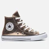 Converse Kids' Chuck Taylor All Star Hi - Top Trainers - Gold/ White - Image 1