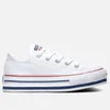 Converse Kids' Chuck Taylor All Star Eva Lift Ox Trainers - White - Image 1