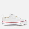 Converse Toddlers' Chuck Taylor All Star Ox Velcro Trainers - White - Image 1