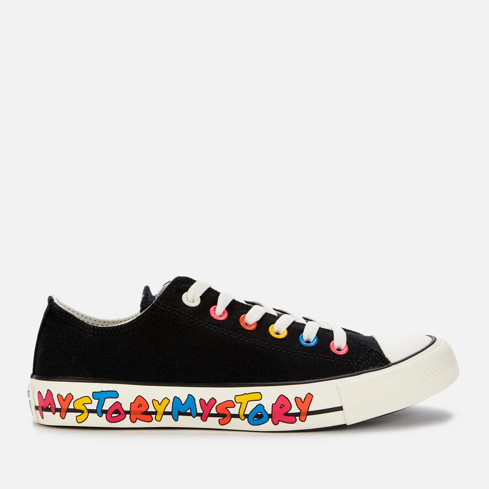 Converse Women's Chuck Taylor All Star My Story Ox Trainers - Black/Hyper Pink/Egret Image 1