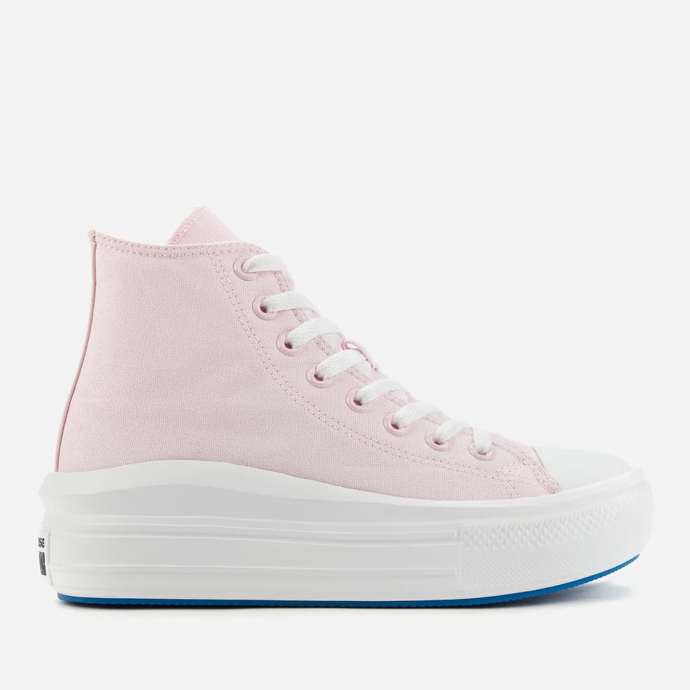 Converse Women's Chuck Taylor All Star Anodized Metals Move Hi-Top Trainers - Pink Image 1