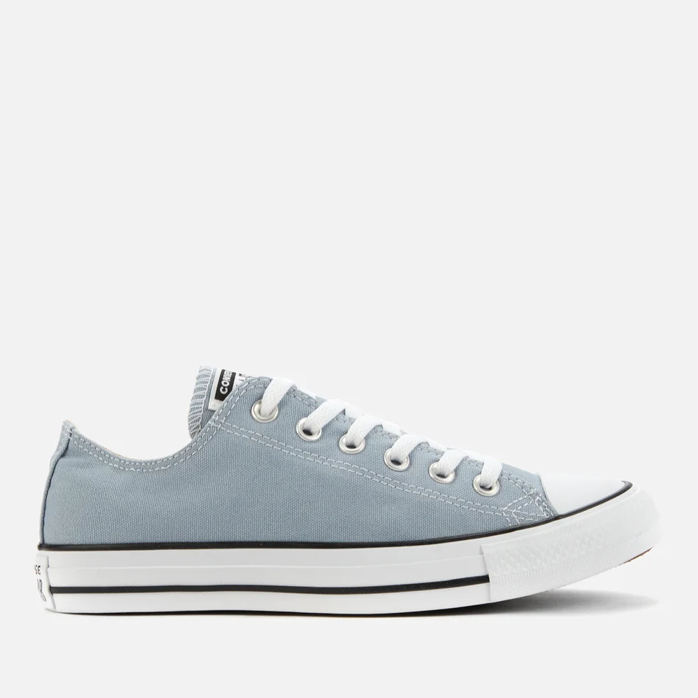 Converse Chuck Taylor All Star Canvas Ox Trainers - Obsidian Mist Image 1