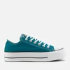 Converse Women's Chuck Taylor All Star Lift Ox Trainers - Bright Spruce - Image 1