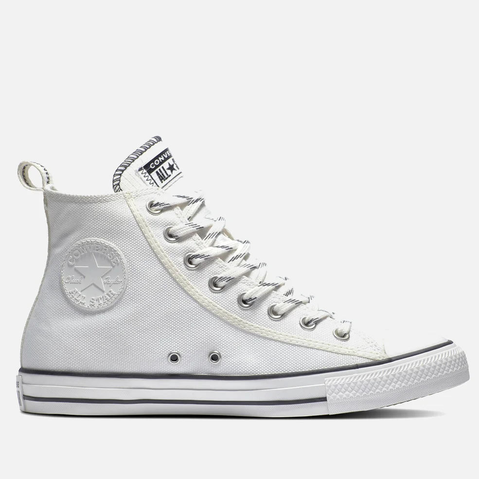 Converse Men's Chuck Taylor All Star Basket Utility Hi-Top Trainers - Vintage White Image 1