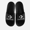 Converse All Star Slide Sandals - Black/White - Image 1