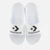 Converse All Star Slide Sandals - White/Black - Image 1