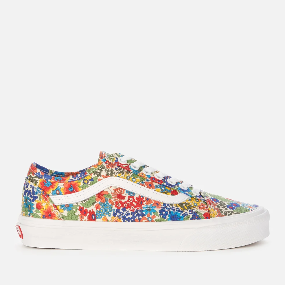 Vans X Liberty London Women's Old Skool Tapered Trainers - Multi/Yellow Floral Image 1
