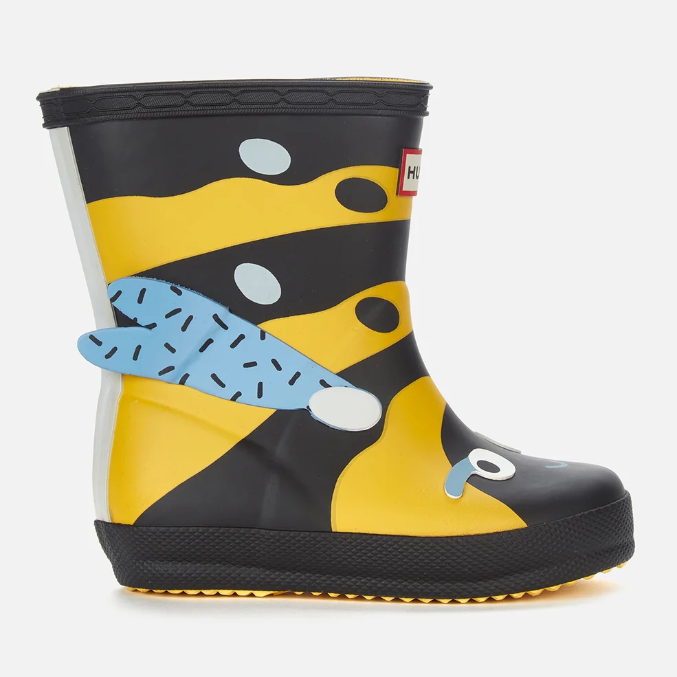Hunter Kids' First Classic Wasp Wellington Boots - Sunflower Image 1