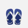 Havaianas Toddlers' Brasil Logo II Flip Flops - Marine Blue - Image 1