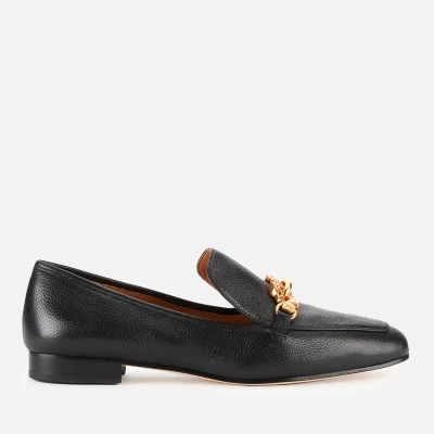 Tory Burch Women's Jessa Leather Loafers - Perfect Black