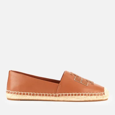Tory Burch Women's Ines Leather Espadrilles - Tan/Spark Gold