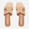 Dune Women's Loupe Raffia Flat Sandals - Natural/Plain/Synthetic - Image 1