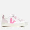 Veja Toddlers' V-10 Velcro Trainers - Extra-White Absinthe Multico - Image 1
