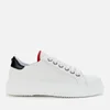 Valentino Women's Leather Chunky Trainers - White/Blue/Red - Image 1