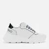 Valentino Men's Leather Running Style Trainers - White/Black - Image 1