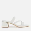 MICHAEL Michael Kors Women's Lana Leather Block Heeled Sandals - Optic White - Image 1