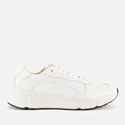 Vagabond Men's Quincy Leather/Textile Running Style Trainers - White