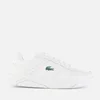 Lacoste Women's Game Advance Leather Court Trainers - White/White - Image 1