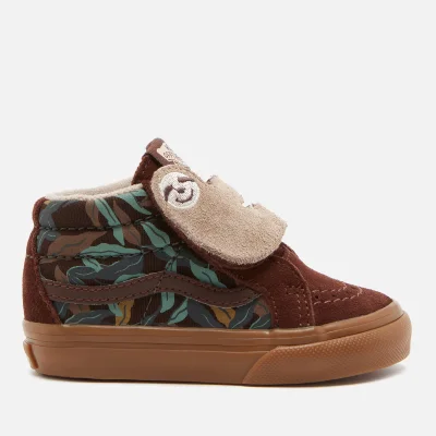 Vans Toddlers' Sk8-Mid Sloth Trainers - Potting Soil