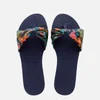 Havaianas Women's Saint Tropez Slide Sandals - Navy Blue - Image 1