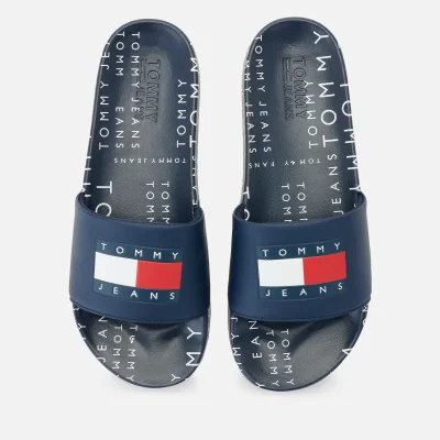 Tommy Jeans Men's Heritage Pool Slide Sandals - Twilight Navy