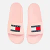 Tommy Jeans Women's Flatform Pool Slide Sandals - Light Pink - Image 1