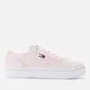Tommy Jeans Women's Vulcanised Flatform Trainers - Light Pink - Image 1