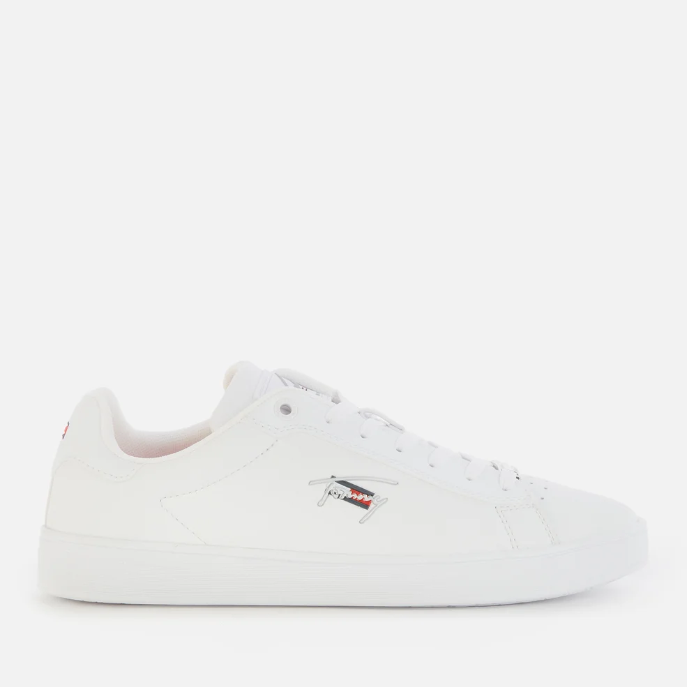 Tommy Jeans Women's Clean Cupsole Trainers - White Image 1