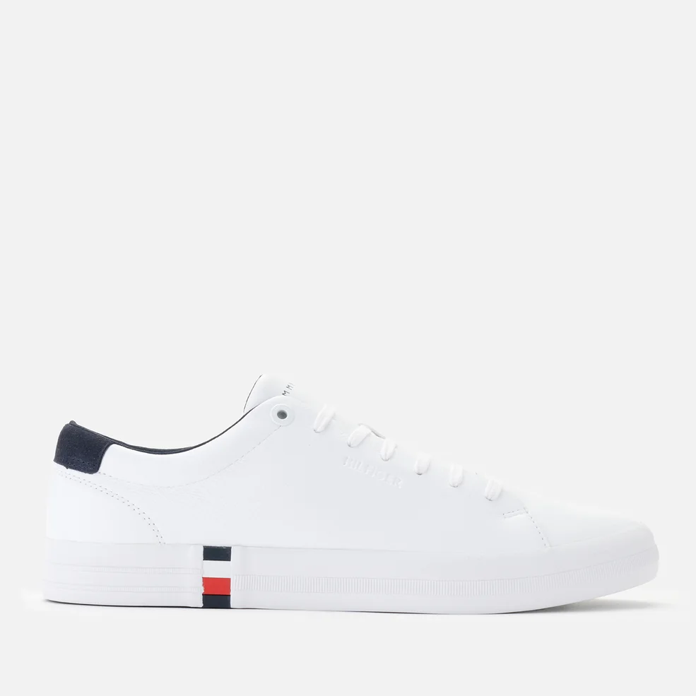 Tommy Hilfiger Men's Premium Corporate Vulcanised Trainers - White Image 1