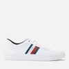 Tommy Hilfiger Men's Core Corporate Stripes Vulcanised Trainers - White - Image 1