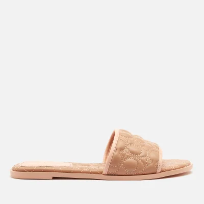 Coach Women's Olivea Quilted Leather Slide Sandals - Beechwood
