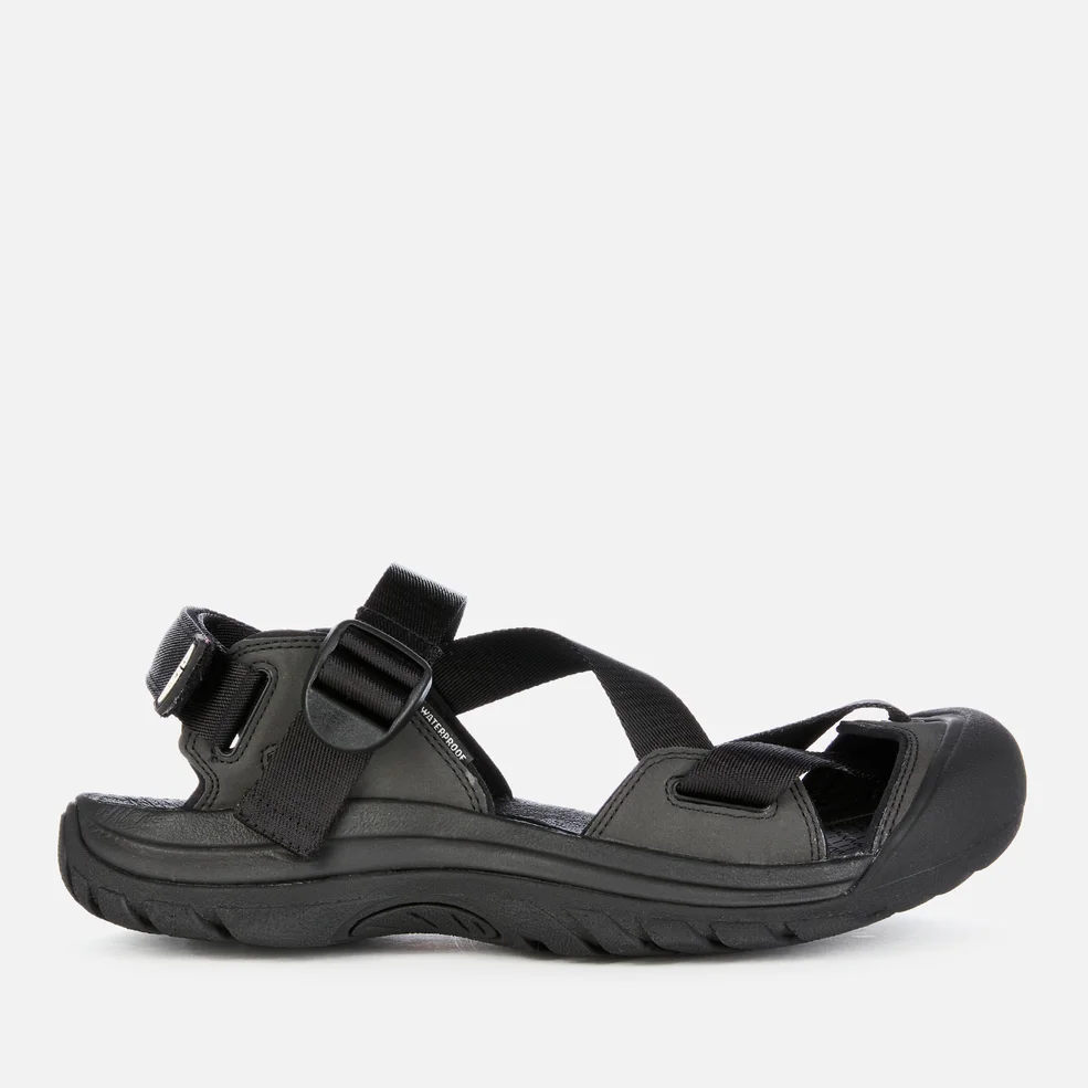 Keen Men's Zerraport 11 Sandals - Black/Black Image 1