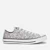 Converse Keith Haring Chuck Taylor All Star Ox Trainers - White/Black/Red - Image 1