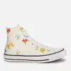 Converse Women's Chuck Taylor All Star Garden Party Print Hi-Top Trainers - White - Image 1