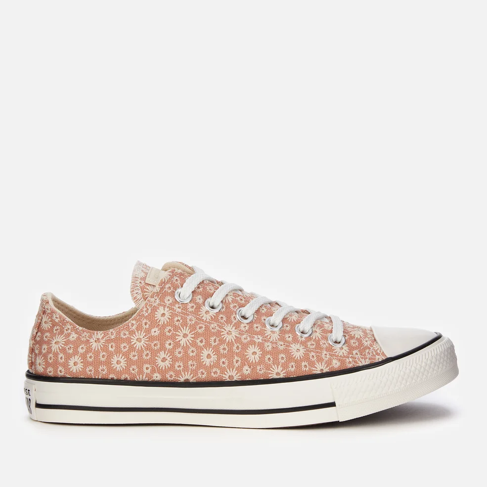 Converse Women's Chuck Taylor All Star Ox Trainers - Vachetta Beige/Natural Ivory/Vintage White Image 1