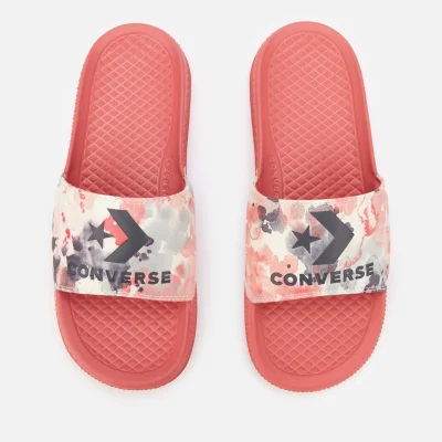 Converse Women's All Star Summer Fest Slide Sandals - Terracotta Pink/Egret/Storm Wind