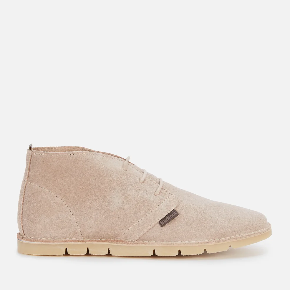 Barbour Men's Ledger Suede Chukka Boots - Taupe Image 1