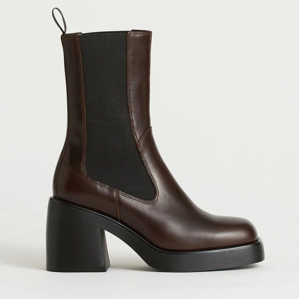 Vagabond Women's Brooke Leather Heeled Chelsea Boots - Jave Image 1