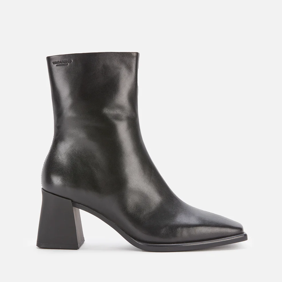 Vagabond Women's Hedda Leather Heeled Boots - Black Image 1