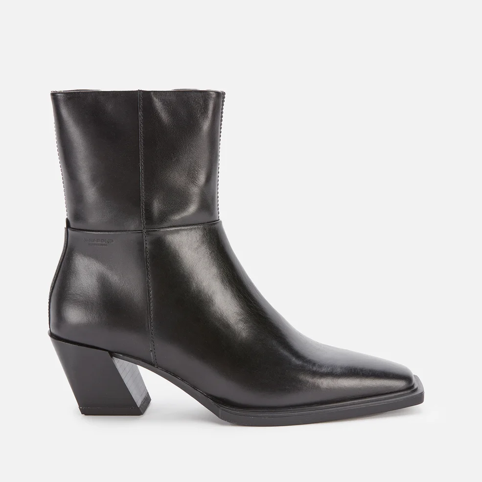 Vagabond Women's Alina Leather Heeled Boots - Black Image 1
