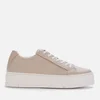 Vagabond Women's Judy Leather Cupsole Trainers - Nougat - Image 1