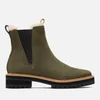 TOMS Women's Dakota Water Resistant Leather Chelsea Boots - Olive - Image 1