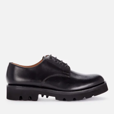 Grenson Men's Landon Leather Derby Shoes - Black