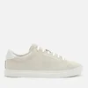 Ted Baker Men's Triloba Suede Cupsole Trainers - White - Image 1