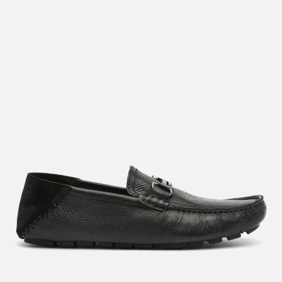 Ted Baker Men's Monnen Leather Driving Shoes - Black