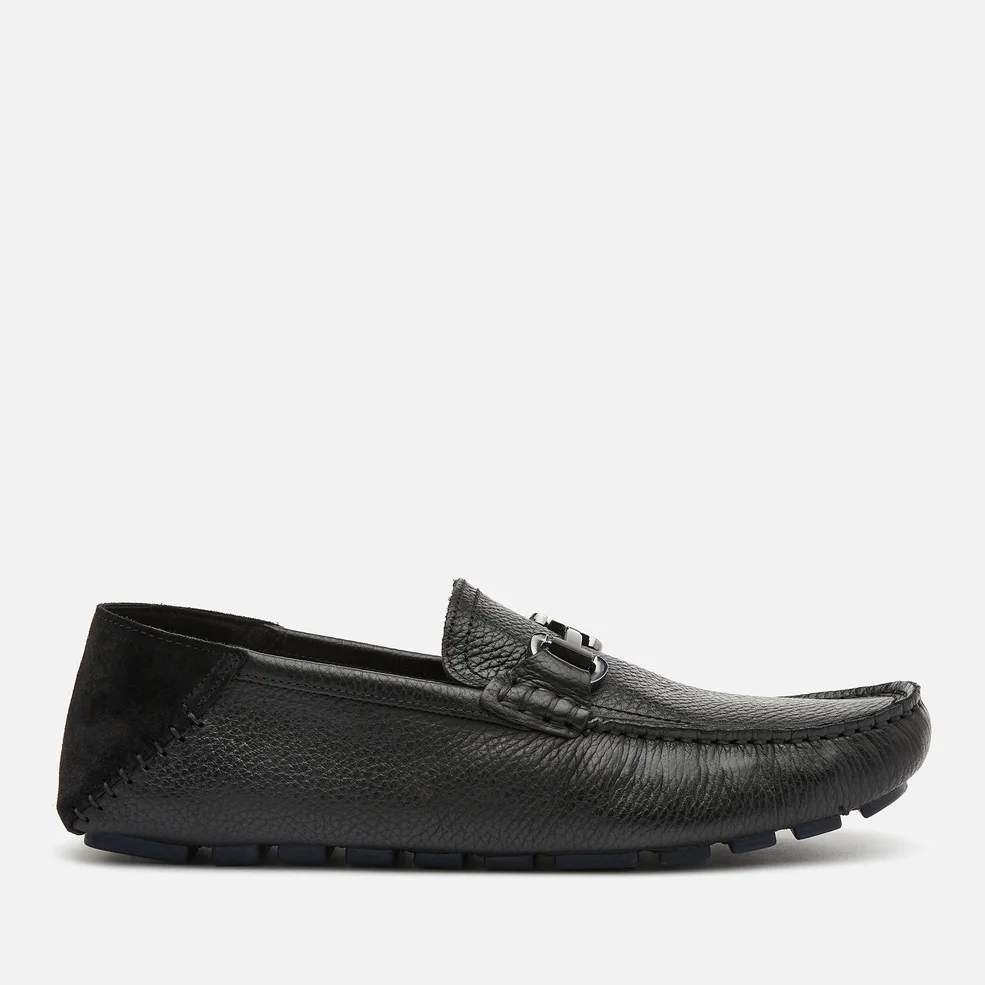Ted Baker Men's Monnen Leather Driving Shoes - Black Image 1