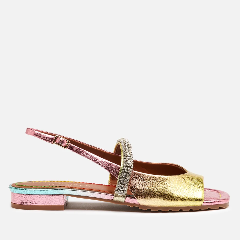 Kurt Geiger London Women's Princeley Leather Sandals - Pink Comb Image 1